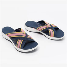 Load image into Gallery viewer, Woven Cross Sandals