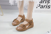 Load image into Gallery viewer, Leather European Sandals