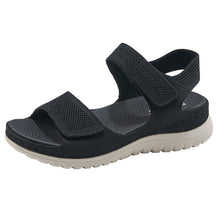 Load image into Gallery viewer, Velcro-cutout Thick-soled Sandals
