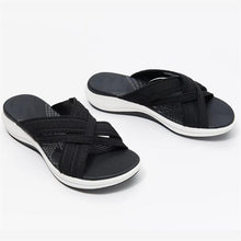 Load image into Gallery viewer, Woven Cross Sandals
