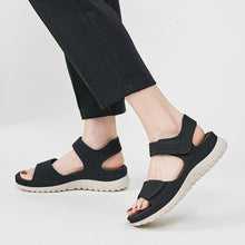 Load image into Gallery viewer, Velcro-cutout Thick-soled Sandals
